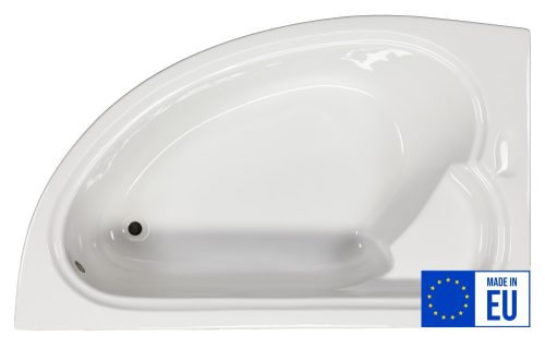 LONDON aszimmetrikus sarokkád, bal 165 cm