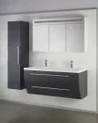 Kiegészítő fali szekrény, antracit