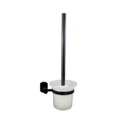 SOHO WC-kefe tartó, fekete