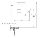 SANOTREND mosdó csaptelep