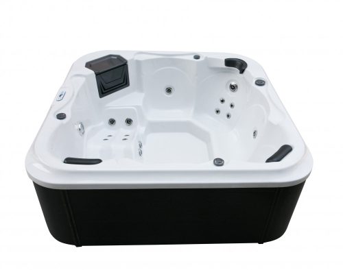 TIROL kültéri masszázsmedence, márványfehér