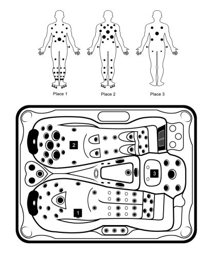 MAURITSIUS kültéri medence, gyöngyházfehér