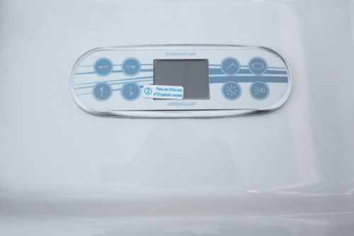 CATANIA kültéri medence, gyöngyházfehér