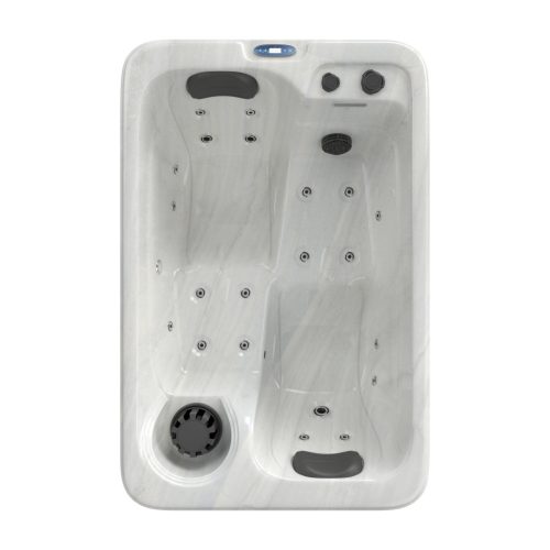 SPLIT kültéri masszázsmedence, gyöngyházfehér