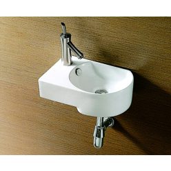 Kerámia sarok-kézmosó, balos