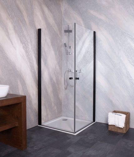 BRAVA BLACK lengőajtó 90 cm