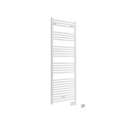   E-BOZEN elektromos fürdőszobai fűtőtest, termosztáttal, fehér, 900 W