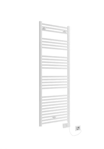 E-BOZEN elektromos fürdőszobai fűtőtest, termosztáttal, fehér, 900 W