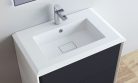 DELTA 70 függesztett bútorszett, antracit/fehér