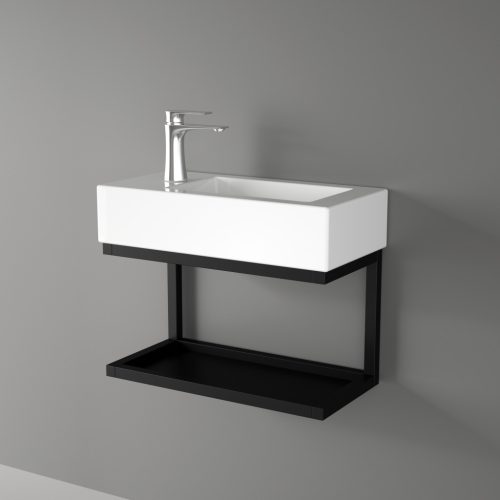 DELTA 38 kerámiamosdó fali konzollal