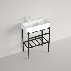 DELTA 60 kerámiamosdó álló konzollal