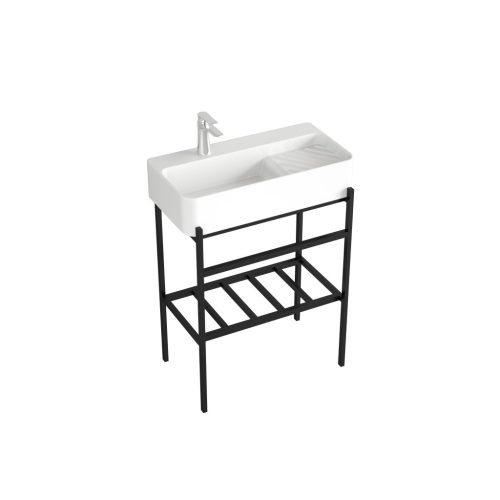 DELTA 60 kerámiamosdó álló konzollal