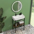 DELTA 60 kerámiamosdó álló konzollal