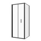 SANOSLIM csuklóajtó, 80 cm, fekete