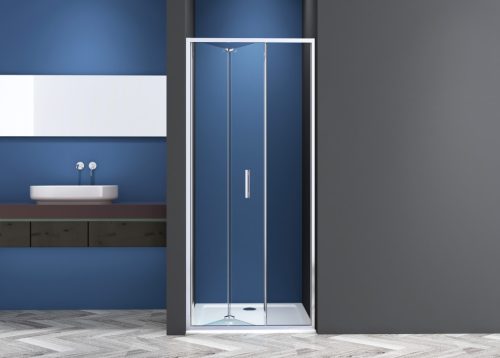 SANOSLIM csuklóajtó, 80 cm, króm