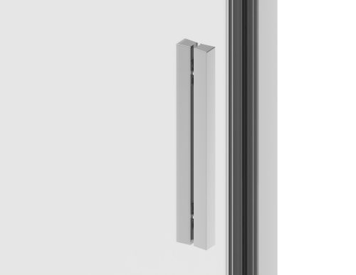 SANOSLIM csuklóajtó, 80 cm, króm