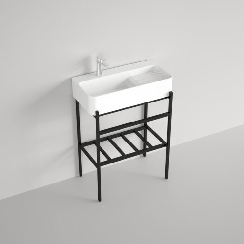 DELTA 60 kerámiamosdó álló konzollal