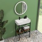 DELTA 60 kerámiamosdó álló konzollal