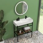 DELTA 80 kerámiamosdó álló konzollal