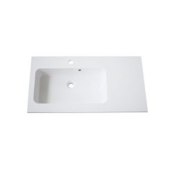 Öntött márvány mosdó, ráépíthető