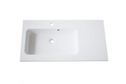 Öntött márvány mosdó, ráépíthető