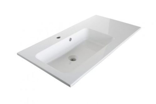 Öntött márvány mosdó, ráépíthető