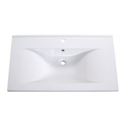 Öntött márvány mosdó, ráépíthető