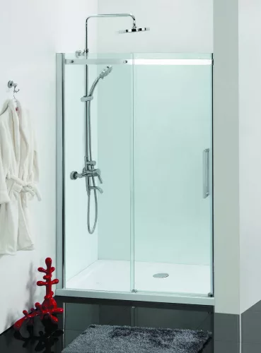 COMFORT zuhanyajtó, króm 120 cm