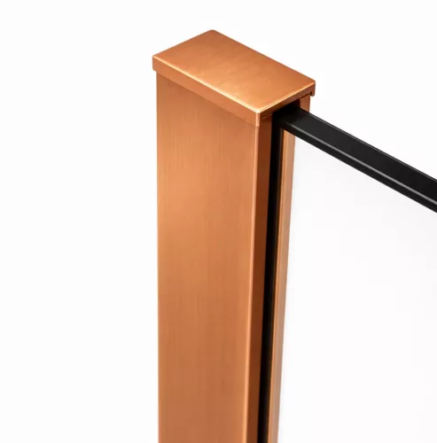 WALK-IN sarok rögzítő szett, réz