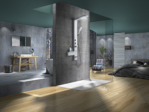 IBIZA zuhanypanel, ezüst