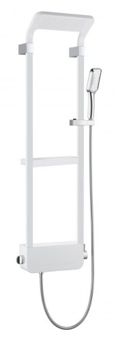 MALAGA zuhanypanel, fehér