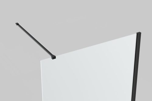 WALK-IN üvegfal, 130 cm, víztiszta