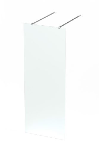 WALK-IN üvegfal, 130 cm, víztiszta