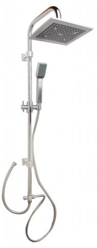 Sínes zuhanyszett esőztető fejzuhannyal