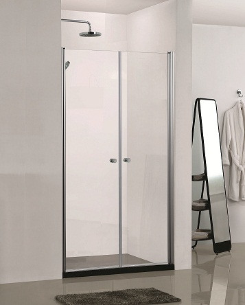 ELEGANCE kétszárnyas lengőajtó (6 mm) 100 cm