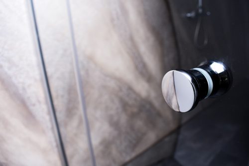 BRAVA I szögletes sarok zuhanykabin két lengőajtóval, 70x90 cm