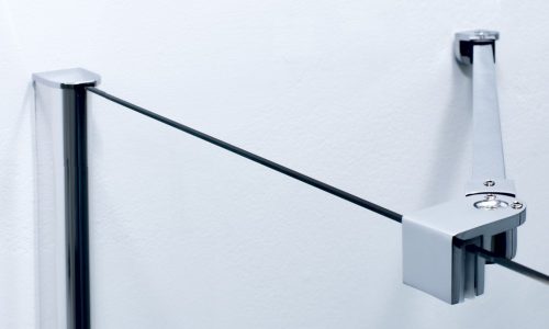 DUET II szögletes sarok zuhanykabin csuklóajtóval, jobbos kivitel, 120x90 cm