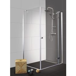   SYMPHONY II szögletes sarok zuhanykabin osztott nyílóajtóval, jobbos kivitel, 80 cm
