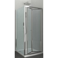 ELITE szögletes sarok zuhanykabin csuklóajtóval, 80 cm