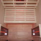 RUBY 1 egyszemélyes infraszauna 1550 W