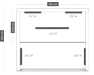 RUBY 2 kétszemélyes infraszauna
