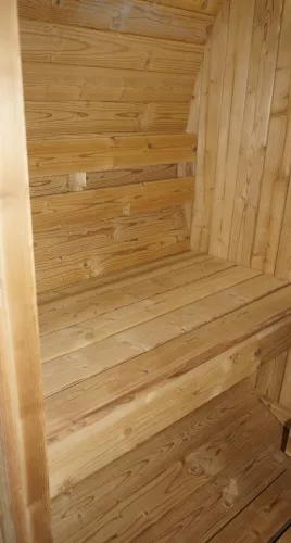 TROMSÖ M kültéri szaunahordó, kétszemélyes