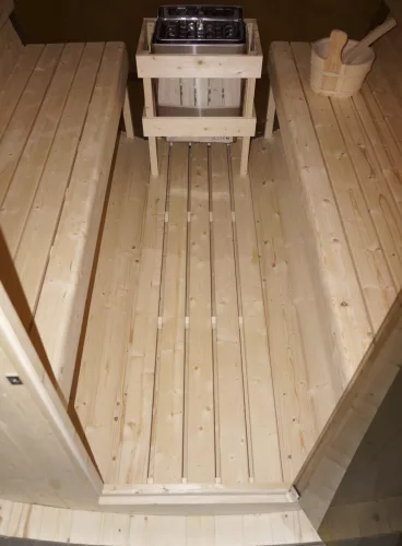 NYBORG L kültéri finn szauna, hatszemélyes