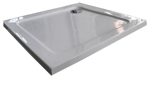 VENUS 80 szögletes zuhanytálca, fehér