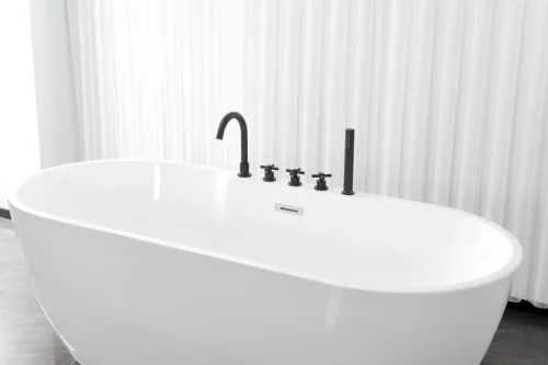 ARUBA szabadon álló térkád, matt fekete