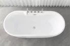ARUBA szabadon álló térkád, króm