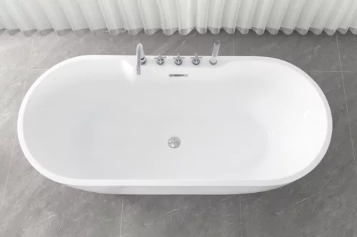 ARUBA szabadon álló térkád, króm