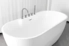 ARUBA szabadon álló térkád, króm