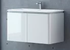 GAMA 90 függesztett bútorszett, fehér