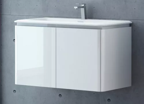 GAMA 90 függesztett bútorszett, fehér